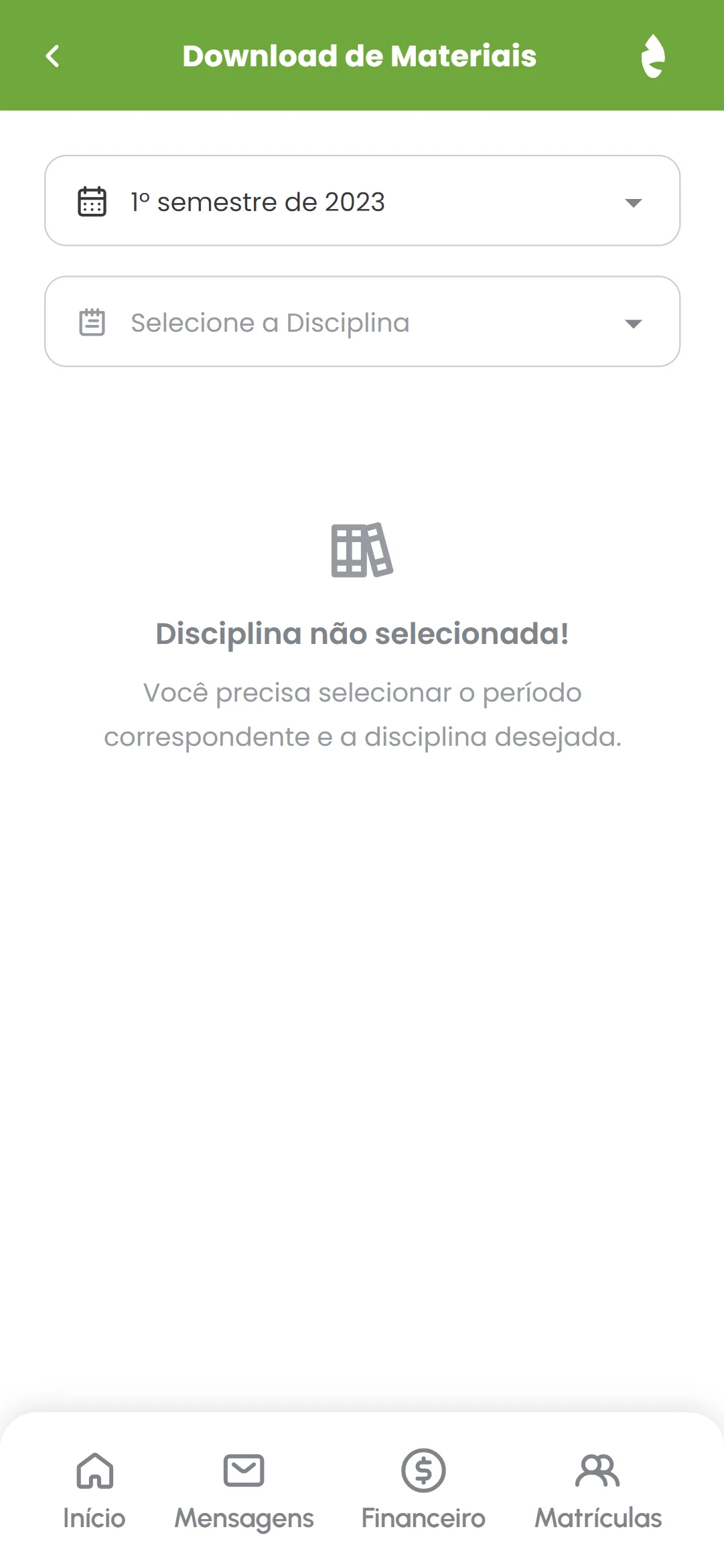 UniCerrado Aluno screenshot